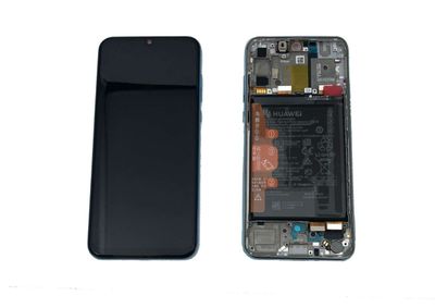 Pantalla Completa + Batería Huawei Y8p Blanco Breathing Crystal