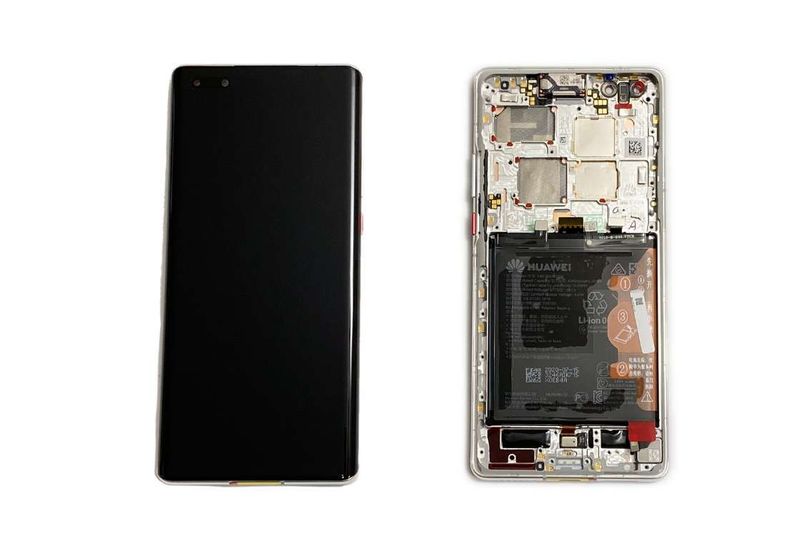 Pantalla Completa + Batería Huawei MATE40 PRO Plata