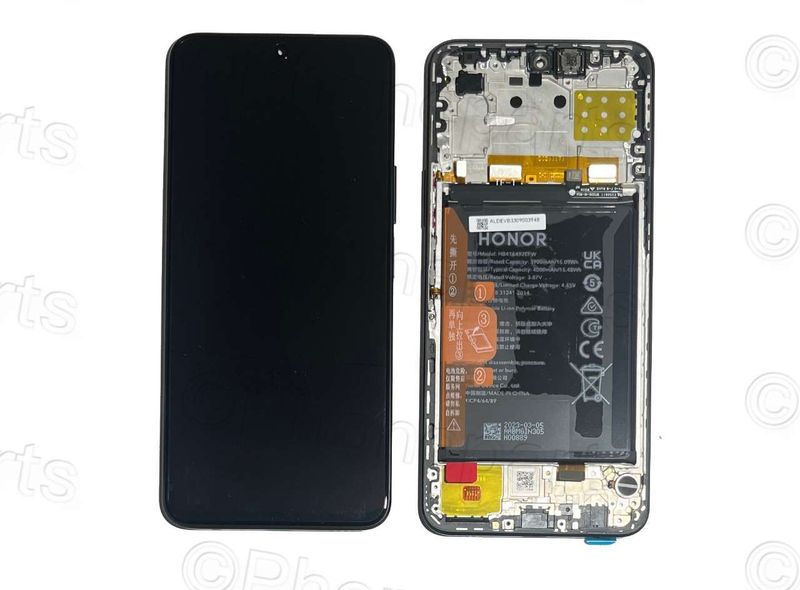 Pantalla Completa + Batería Honor X8 Negro