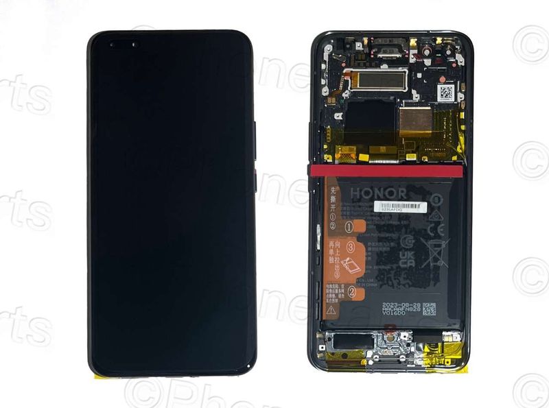 Pantalla Completa + Batería Honor Magic5 PRO Negro