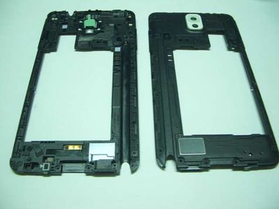 Chasis Samsung N9005 Note3 Blanco + Modulo Antena con Buzzer + Embellecedor Cám