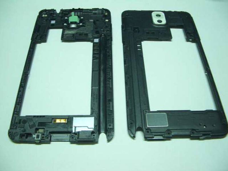 Chasis Samsung N9005 Note3 Blanco + Modulo Antena con Buzzer + Embellecedor Cám