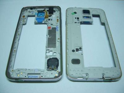 Chasis Carcasa Samsung Galaxy S5 Blanco con Antena Altavoz Jack Bot. Volumen y E