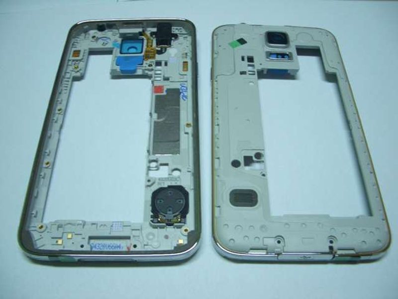 Chasis Carcasa Samsung Galaxy S5 Blanco con Antena Altavoz Jack Bot. Volumen y E