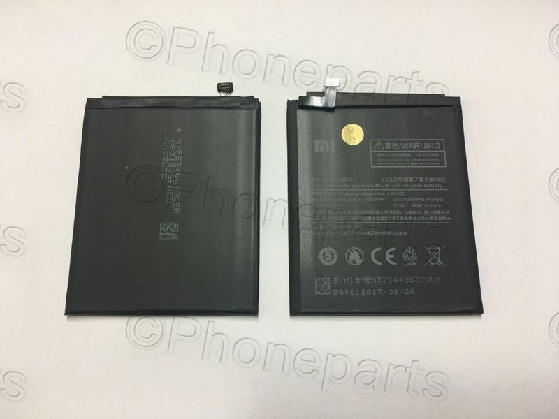 Bateria Xiaomi BN31 Mi A1, Mi 5X, RedMi Note 5A, RedMi Y1 Lite, RedMi Note 5A Prime, RedMi Y1 de 3000 mAh
