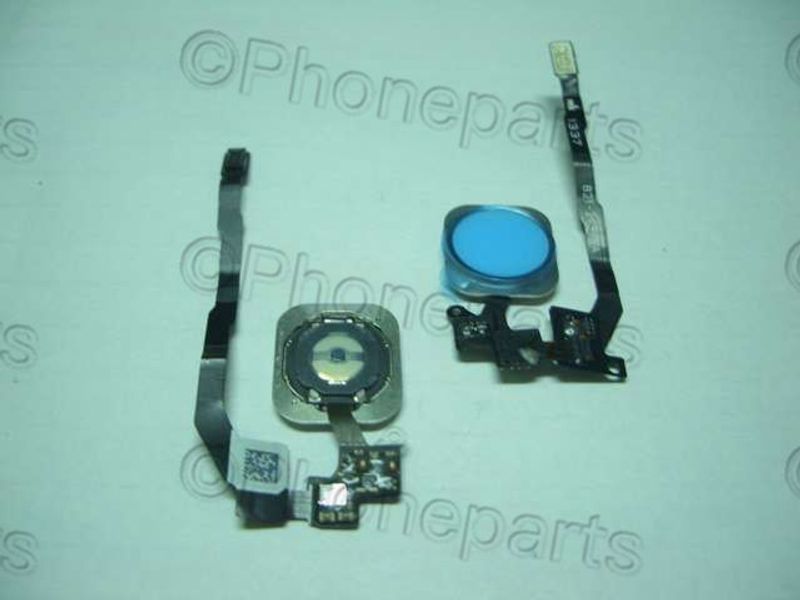 Cable Flex Menu (HOME) Apple iPhone 5S 5SE con Botón Plata y Lector de Huella (T