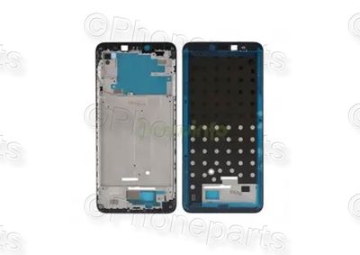 Carcasa Intermedia Marco Frontal con Pegatina Pantalla Xiaomi RedMi S2 Negro