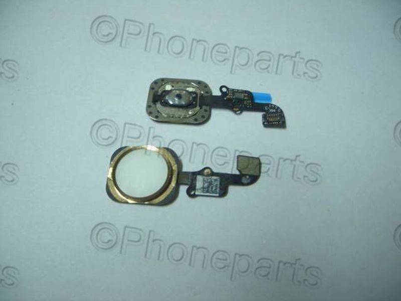 Cable Flex Home Menu con Botón Apple iPhone6 + Plus Blanco Dorado Sensor Huella