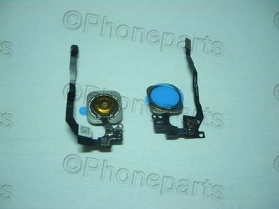 Cable Flex Menu (HOME) Apple iPhone 5S 5SE con Botón Dorado y Lector de Huella