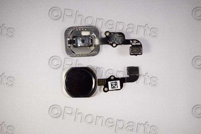 Flex con Botón Menu (HOME) Apple iPhone 6s Negro