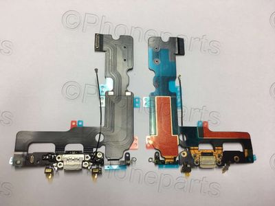 Cable Flex Conector Carga Apple IPhone7 Plus 7+ Blanco con Micro