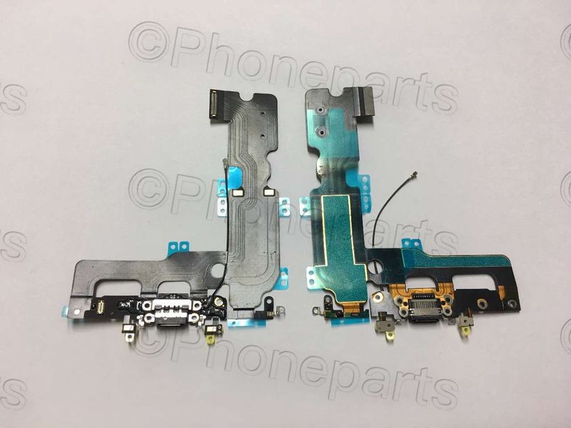 Cable Flex Conector Carga Apple IPhone7 Plus 7+ Negro con Micro