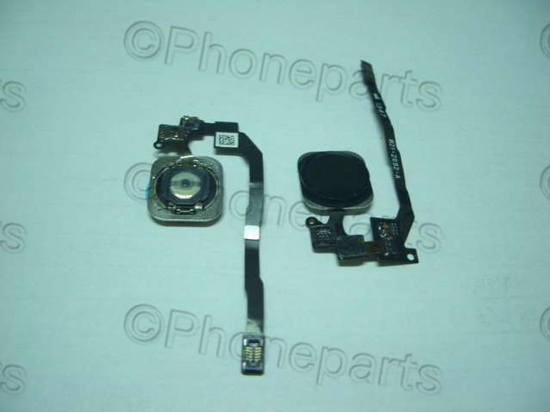 Cable Flex Menu (HOME) Apple iPhone 5S 5SE con Botón Negro y Lector de Huella