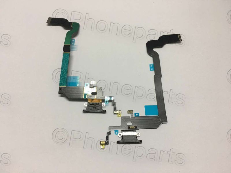 Cable Flex Conector Carga con Micro Apple IphoneX Negro