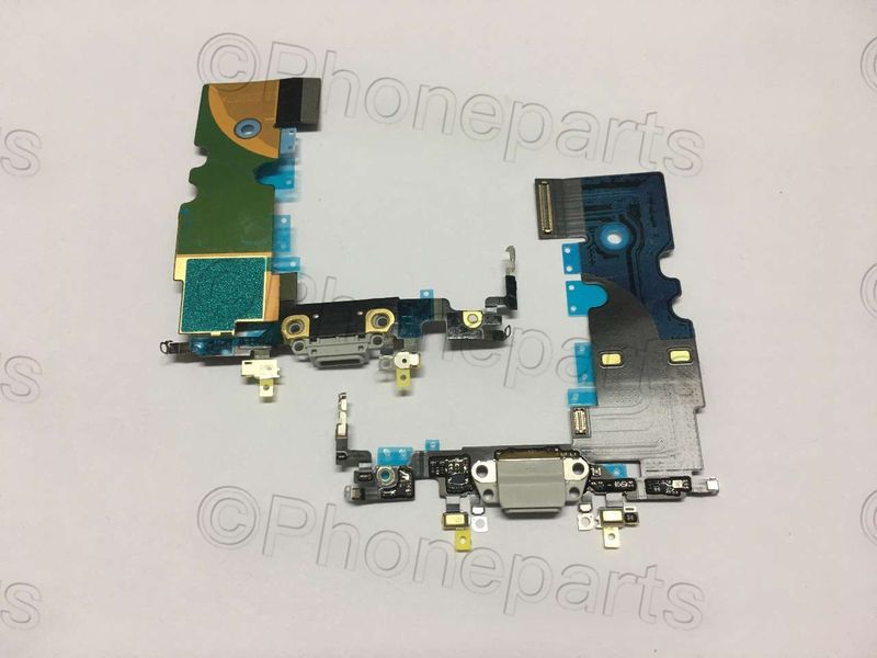 Cable Flex Conector Carga con Micro Apple Iphone8 Blanco