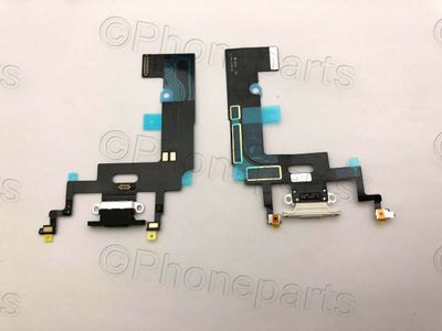 Cable Flex Conector Carga con Micro Apple Iphone XR Negro