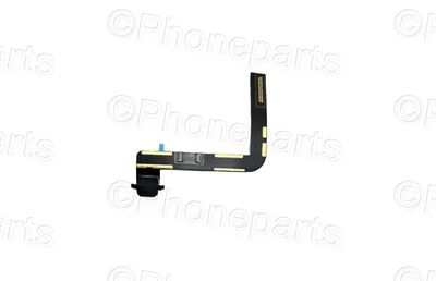 Cable Flex Conector Carga Lightning Apple Ipad 10.2 (2019) A2197 A2200, A2198 Negro