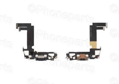 Cable Flex Conector Carga Lightning con Micro Apple Iphone12 Mini Negro