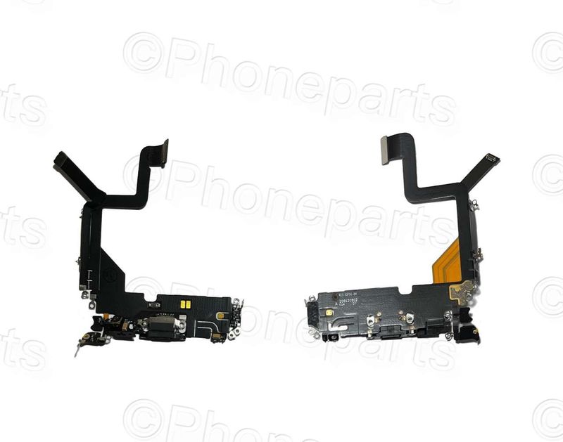 Cable Flex Conector Carga Lightning con Micro Apple Iphone14 PRO Negro