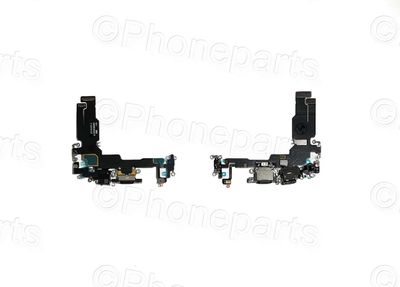Cable Flex Conector Carga TipoC con Micro Apple Iphone15 Negro