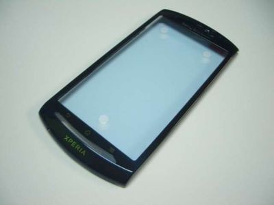 Carcasa Frontal Sony Ericsson MT15 Negra Azul Xperia NEO