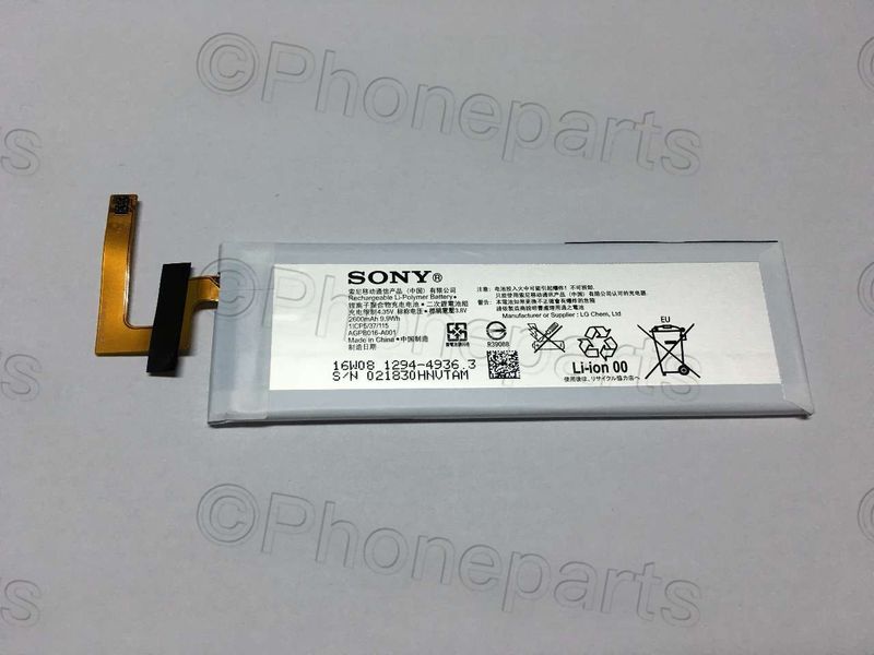 Batería Sony Xperia M5 E5603, E5606, E5653 y M5 Dual E5633