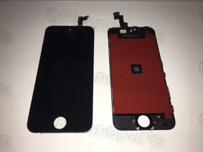 Pantalla Completa Apple iPhone 5S SE Negro LCD Original * -Garantía de por vida