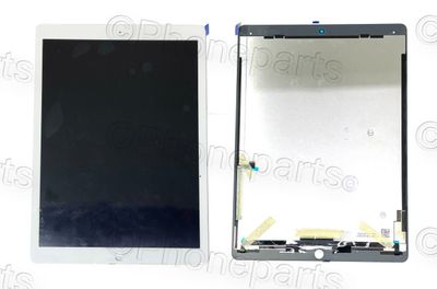 Pantalla Completa Apple Ipad PRO 12,9" 2015 A1584 / A1652 Blanco con Flex IC-Board (Flex de Conexión a Placa)
