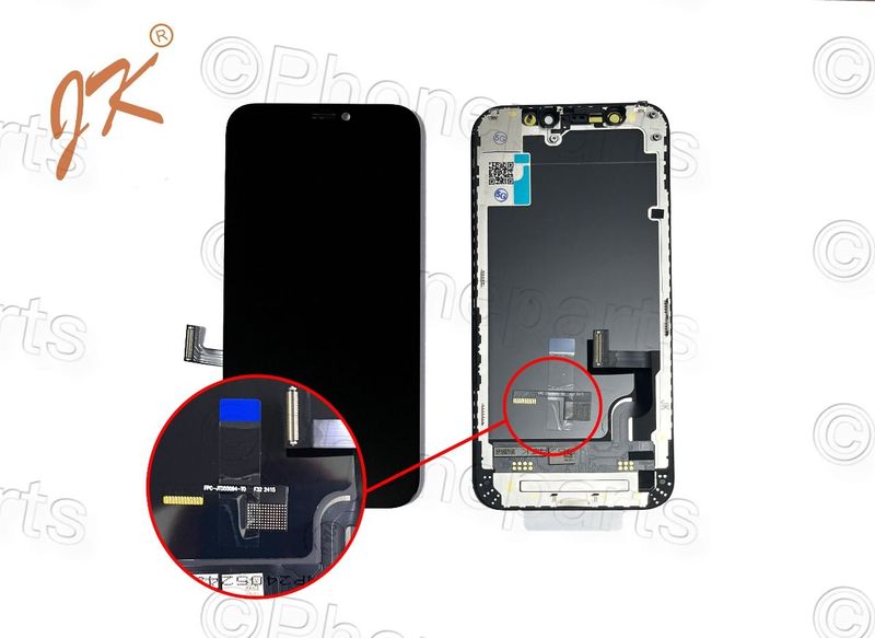 Pantalla Apple Iphone12 Mini In-cell JK Cerfificada. Permite Transplante de IC.