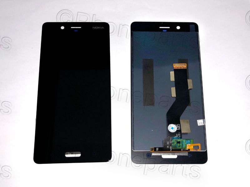 Pantalla Completa Nokia8 N8 2017 Negro sin Marco