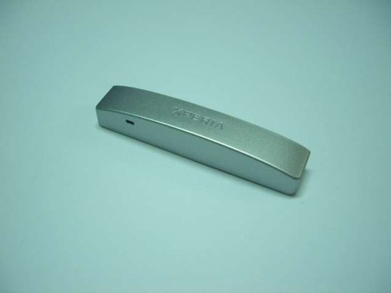 Tapa Carcasa Embellecedor Inferior Sony LT22 Plata Xperia P