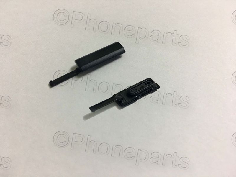 Tapa Conector Carga USB Sony Xperia Z Ultra C6802, C6806, C6833, C6843, XL39h Negra