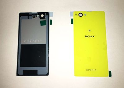 Tapa Batería Original Sony Xperia Z1c Compact D5503 M51w Amarilla