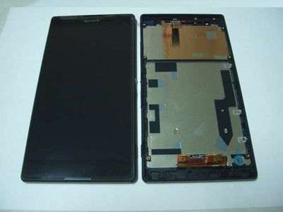 Pantalla Completa Sony Xperia T2 Ultra D5303, D5306 SS Negro con Marco