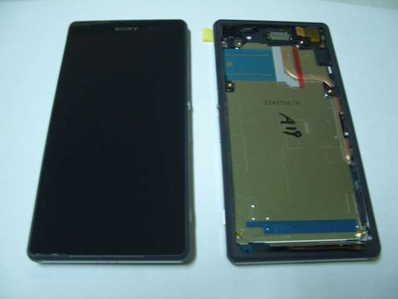 Pantalla Completa Sony Xperia Z2 D6502, D6503, D6543, L50w Negra con Marco