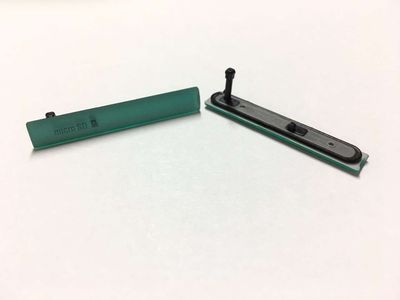 Tapa Lateral USB y MicroSD Sony Xperia Z3c Compact D5803 D5833 Verde