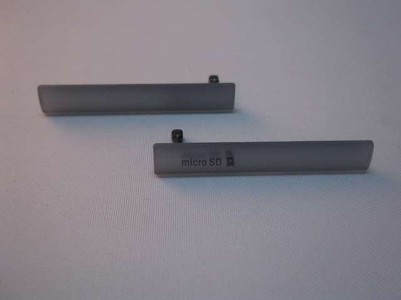 Juego de Tapas Sony Xperia Z3 Compact D5803, D5833 Plata