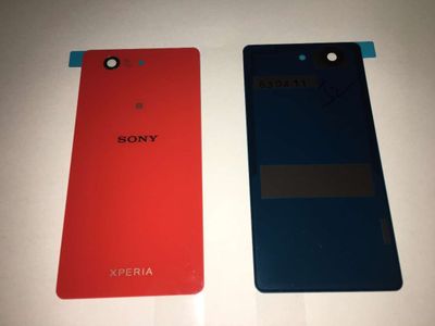 Tapa Batería Original con Pegatina Doble Cara Sony Xperia Z3 Compact D8503 Naranja