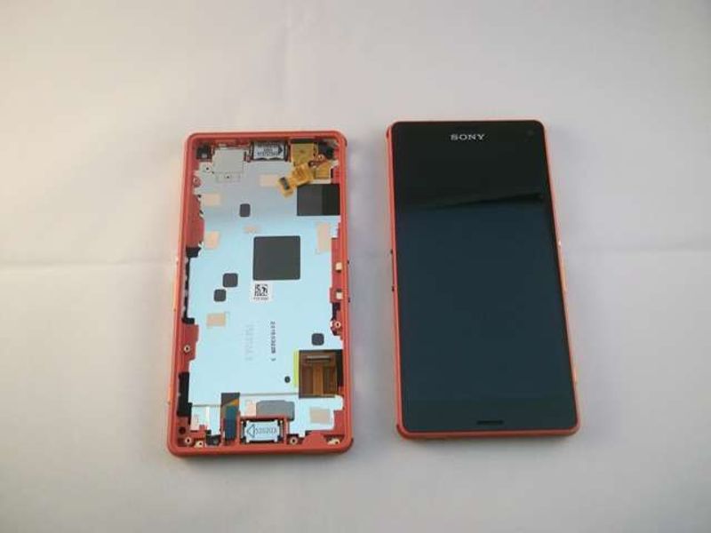 Pantalla Completa Sony Xperia Z3 Compact D5803, D5833 Naranja 100% Ori