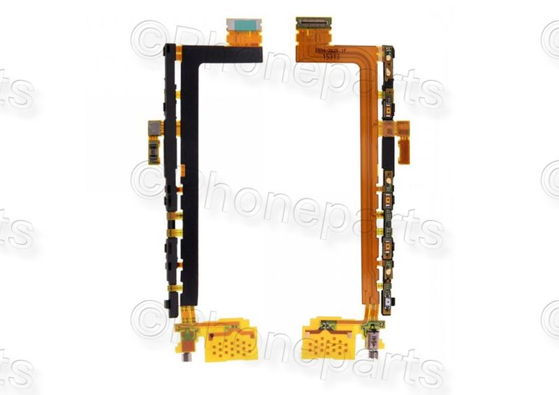Cable Flex Botones Laterales y Vibrador Sony Xperia Z5 Premium E6853, Z5 Premium Dual E6833 E6883