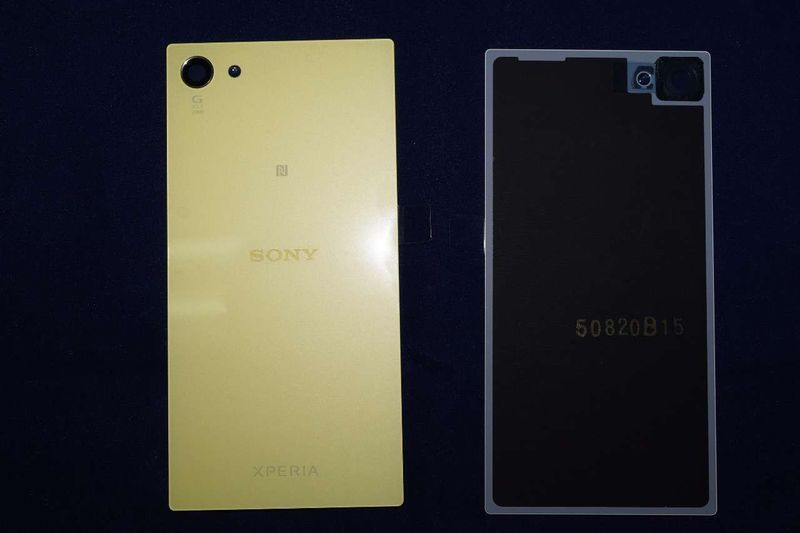 Tapa Batería Original Sony Xperia Z5c Compact E5803, E5823 Amarilla