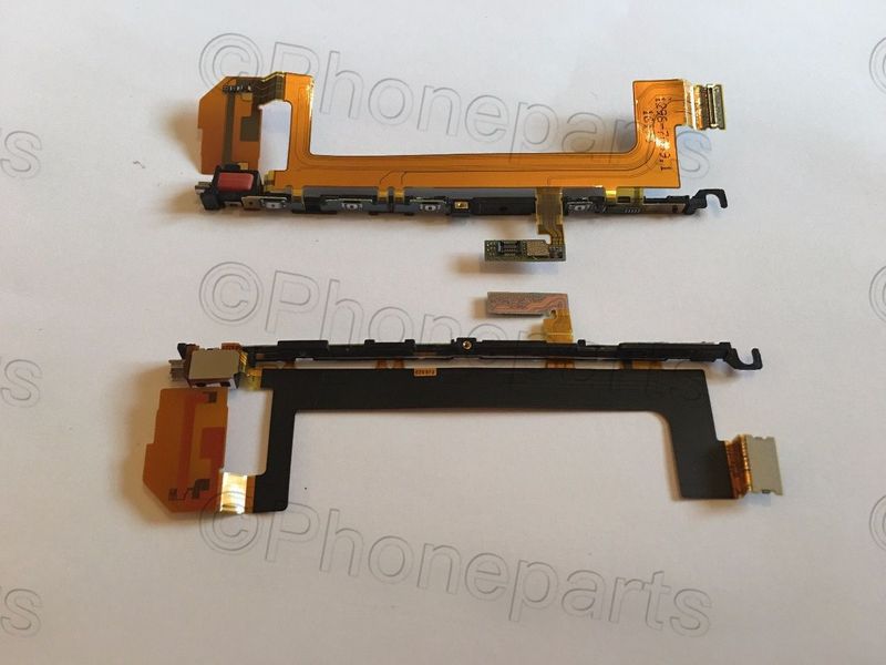 Cable Flex Teclado Lateral Botón Volumen, Cámara, Encendido y Vibrador Sony Xperia X F5121 F5122