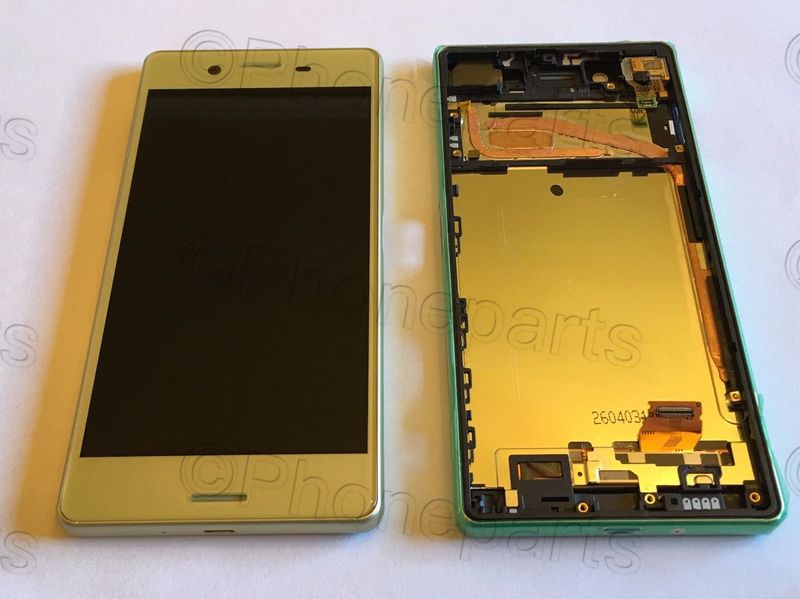 Pantalla Completa Sony Xperia X F5121 F5122 Lima Oro con Marco