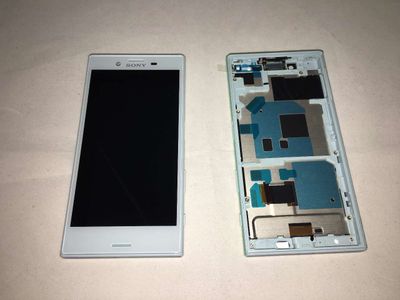 Pantalla Completa Sony Xperia X Compact F5321 con Marco Azul