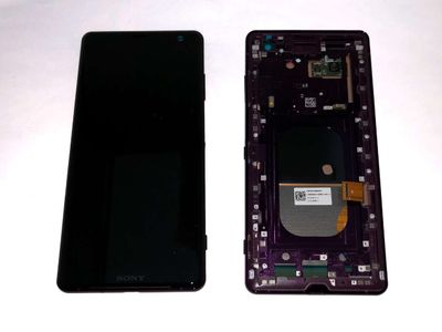 Pantalla Completa Sony Xperia XZ3 H8416, H9436, H9493 Rosa Morado con Marco