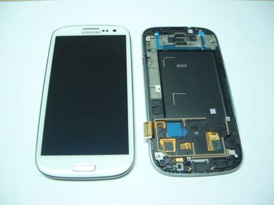 Display con Digitalizador Pantalla Táctil Samsung I9300 Galaxy S3 Blanco con Marco 100% ORIGINAL