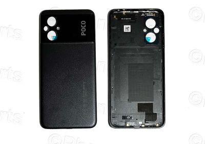 Tapa Batería Original Xiaomi POCO M5 Negro