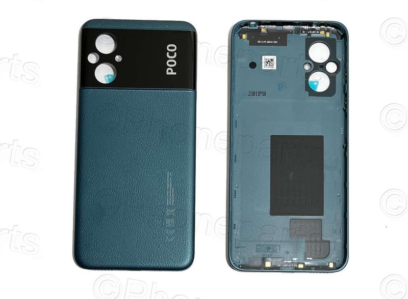 Tapa Batería Original Xiaomi POCO M5 Verde