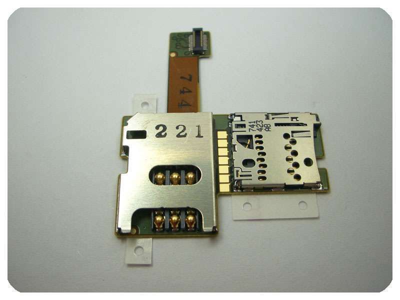 Módulo Tarjeta SIM y Tarjeta Mem. Con Flex Nokia E51