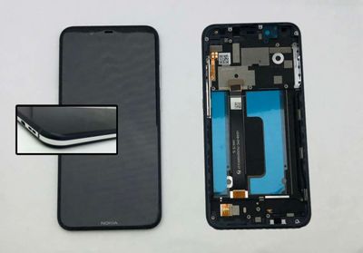 Pantalla Completa Nokia 8.1 (Nokia X7) Azul con Marco